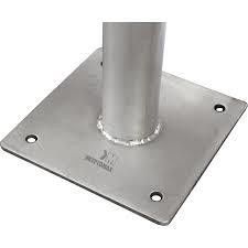 Ltd Acero personalizado y acero inoxidable de suelo de montaje placa base para la operación de flexión
