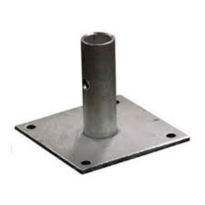 Servicio de fabricación Placas de base rectas de acero inoxidable hechas a medida para el rendimiento