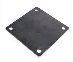 Máquinas de estampado de metal Placas de base rectas de acero inoxidable personalizadas para muebles