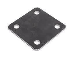 Fabricación de placas de base rectas de acero inoxidable hechas a medida a precios asequibles