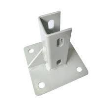 OEM ODM Stamping Parts Ltd Placa de base de montaje de piso de acero y acero inoxidable personalizada