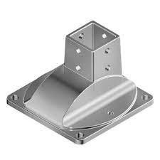 Precios razonables para el aluminio personalizado y la placa de base de acero inoxidable