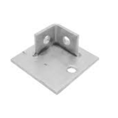 Fabricación a medida de acero inoxidable de suelo de montaje placa base para material de hierro
