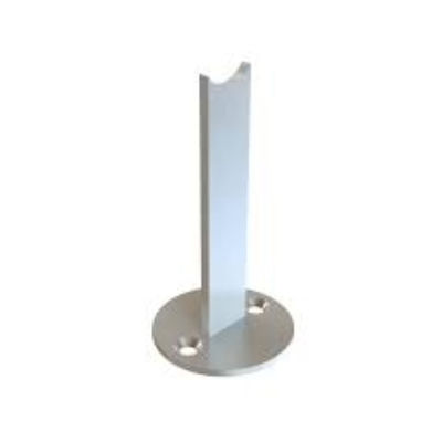 Fabricación a medida de acero inoxidable de suelo de montaje placa base para material de hierro