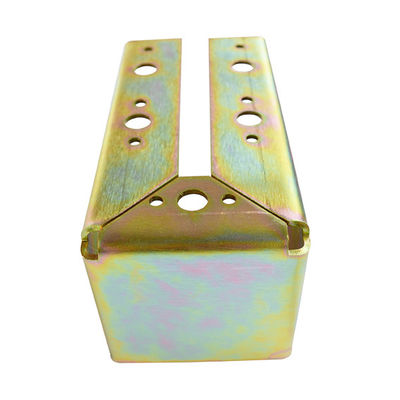 Otras piezas de flexión de metal galvanizado de estructura para diseños personalizados y versátiles