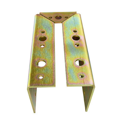 Otras piezas de flexión de metal galvanizado de estructura para diseños personalizados y versátiles