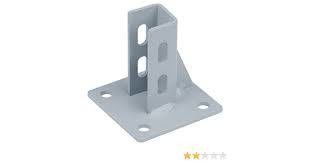 Placa de base de montaje de piso de acero inoxidable de trabajo pesado a precios asequibles