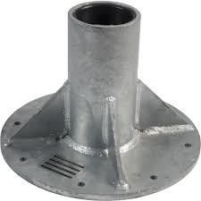 Fabricación de suelo de acero inoxidable hecha a medida Placa de base montada a precios asequibles