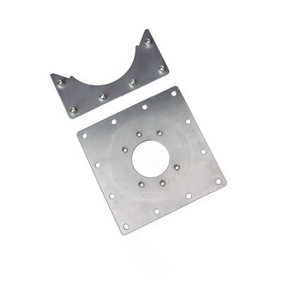 Partes estampadas a medida Accesorios de acero inoxidable de precisión en acabado revestido de potencia