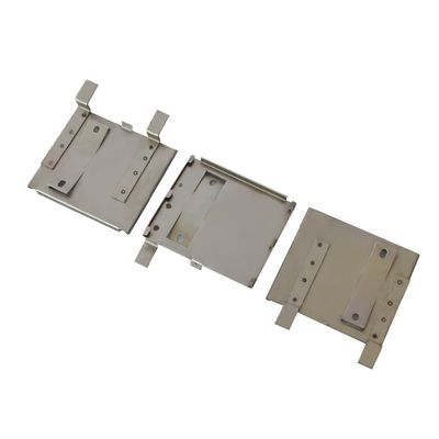 Partes estampadas a medida Accesorios de acero inoxidable de precisión en acabado revestido de potencia