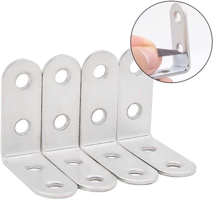 Acero inoxidable 304 Código de ángulo para el espesor de la infraestructura 0,5 mm-25 mm hecho a pedido