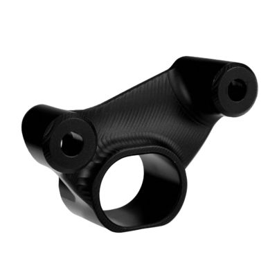 Bracket de escape de estampado de acero al carbono de alta tolerancia hecho a medida para piezas de motocicletas