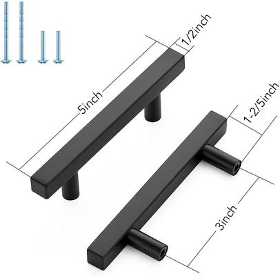 Manillas de puertas de metal personalizadas para puertas de gabinete