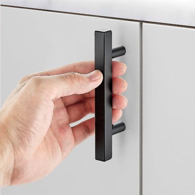 Manillas de puertas de metal personalizadas para puertas de gabinete