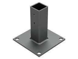 Placa de base de montaje de suelo certificada ISO9001 2008 para necesidades y requisitos personalizados