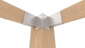 Las piernas de madera de acero inoxidable electrónica más vendidas de soportes personalizados para electrónicos