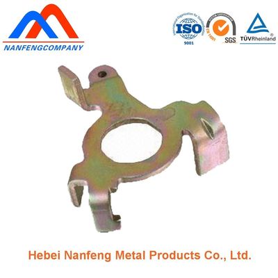 Componentes de estampado de metal personalizado profesional para piezas de automóviles de acero revestido de energía color natural