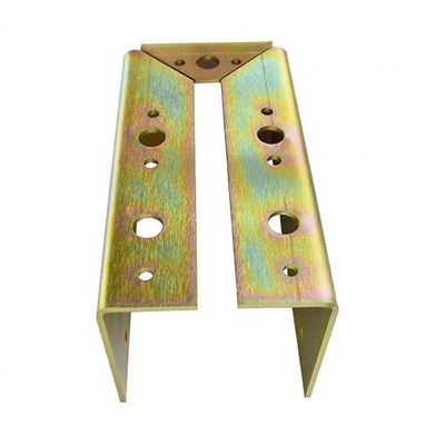 Servicio gratuito de tratamiento superficial y corte láser para piezas de flexión de estampado de aluminio