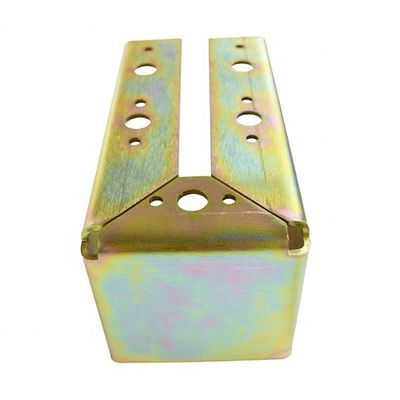 Servicio gratuito de tratamiento superficial y corte láser para piezas de flexión de estampado de aluminio