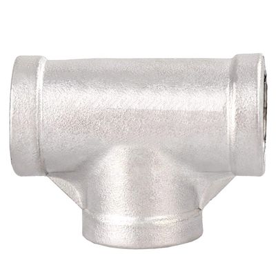 Conector de tuberías de acero inoxidable 304 de material de aluminio para diferentes tamaños en Nanfeng