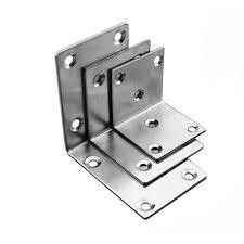 Brackets de ángulo de acero y acero inoxidable asequibles hechos a medida mediante operación de estampado