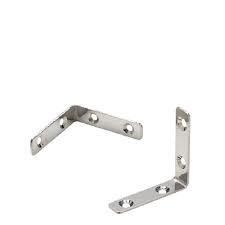 Brackets de ángulo de acero y acero inoxidable personalizados para piezas de estampado OEM ODM