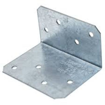 Brackets de ángulo de acero y acero inoxidable personalizados para piezas de estampado OEM ODM