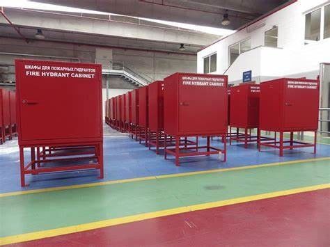 Caja de metal de seguridad de extintor personalizado para situaciones de emergencia de incendio