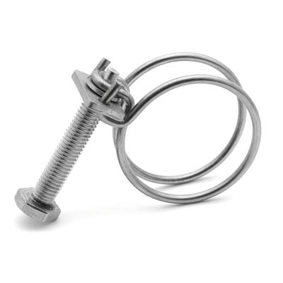 Nanfeng pinza de metal personalizada para manguera de goma en el servicio de corte por láser y pedidos pequeños