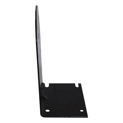 0.5mm-25mm de espesor Perfectos soportes pintados de negro para la construcción de infraestructuras