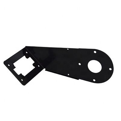 0.5mm-25mm de espesor Perfectos soportes pintados de negro para la construcción de infraestructuras