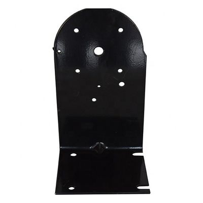 0.5mm-25mm de espesor Perfectos soportes pintados de negro para la construcción de infraestructuras