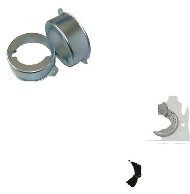 Partes de estampado de acero con certificación ISO9001 2008