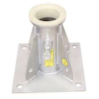 Placa de base de montaje de suelo de acero y acero inoxidable personalizada con piezas de estampado OEM ODM