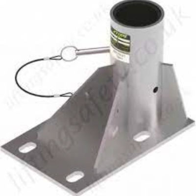 Placa de base de montaje de piso asequible y duradera con segunda operación de electro-plantación