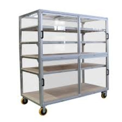 Actualice su almacenaje con estanterías de aluminio ISO9001 2008 Certificados y personalizables