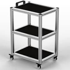 Actualice su almacenaje con estanterías de aluminio ISO9001 2008 Certificados y personalizables
