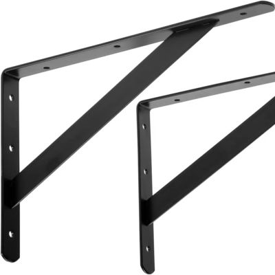 Soporte de acero inoxidable negro personalizado con pedido pequeño aceptable de Nanfeng