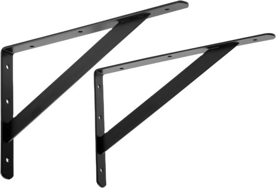 Soporte de acero inoxidable negro personalizado con pedido pequeño aceptable de Nanfeng