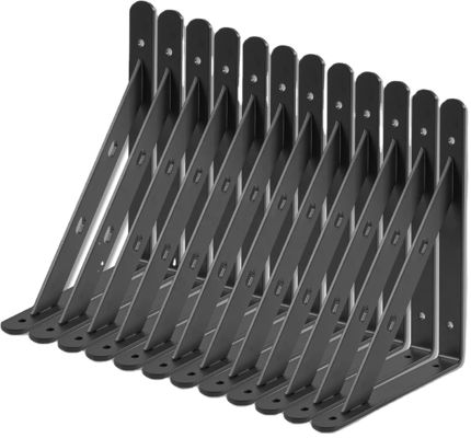 Soporte de acero inoxidable negro personalizado con pedido pequeño aceptable de Nanfeng