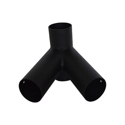 Bracket de oscilación personalizado de tres a cuatro vías de metal en acero de color natural personalizado