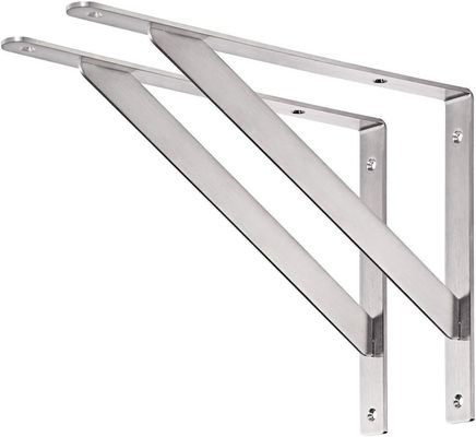 Bracket triangular de acero inoxidable para fijar estructuras metálicas personalizado y muestra