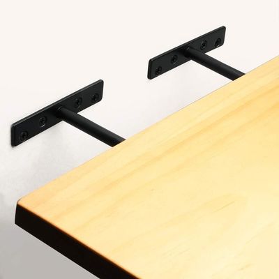 Soportes metálicos de acero al carbono recubiertos para fijación de mesas personalizadas y de pulido