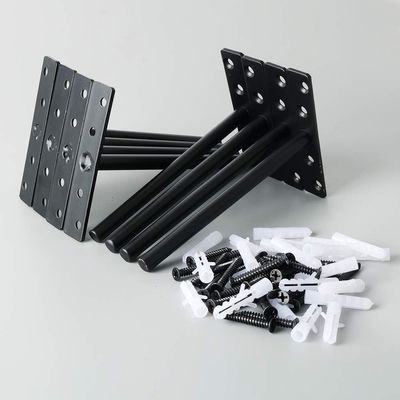 Soportes metálicos de acero al carbono recubiertos para fijación de mesas personalizadas y de pulido