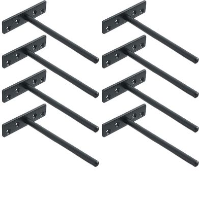 Soportes metálicos de acero al carbono recubiertos para fijación de mesas personalizadas y de pulido