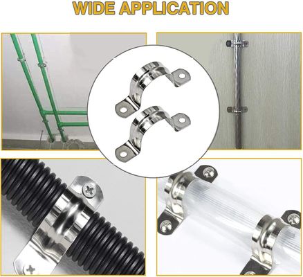 Acero inoxidable personalizado de metal de la hebilla de la tubería de agua de la hebilla de la energía recubierta y duradera