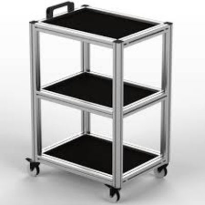 Estante de almacenamiento sin pernos de aluminio certificado ISO9001 2008 para almacenamiento organizado