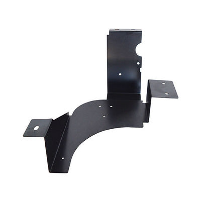 0.5mm-25mm espesor de acero inoxidable negro soporte para aplicaciones industriales