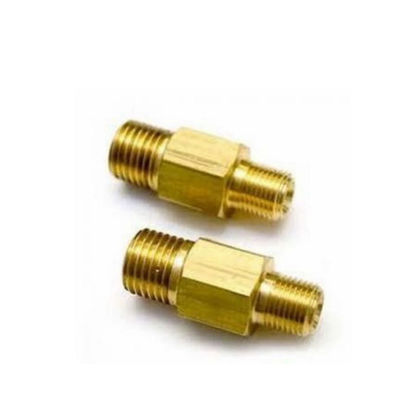 Piezas de botón amarillo personalizadas con proceso de oxidación Servicio de corte láser de Nanfeng