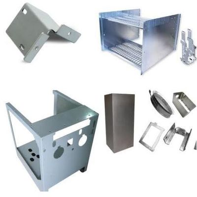 Maquinaria de estampación de metales, piezas de estampación automática de líneas de prensa con flexión y soldadura